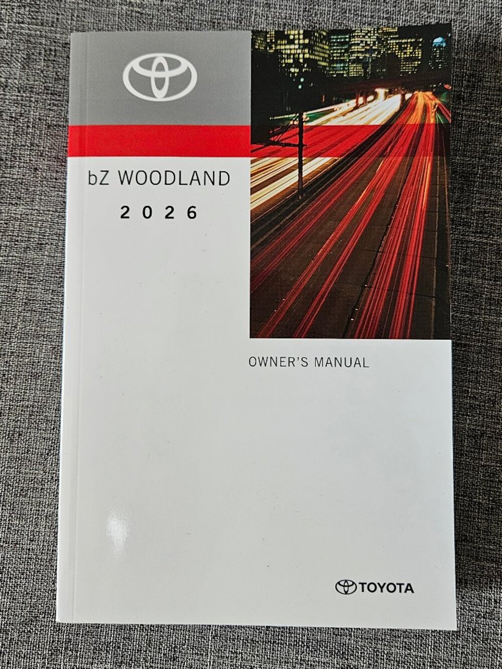 2026 TOYOTA BZ WOODLAND Owner's Manual